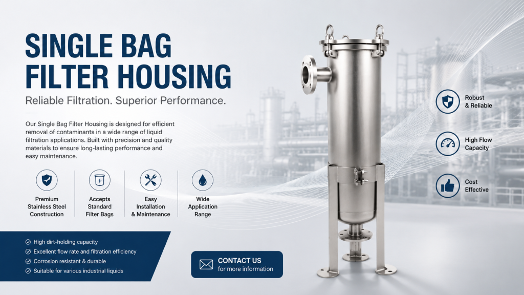 Where Can I Buy a Single Bag Filter Housing? A Complete Buyer’s Guide