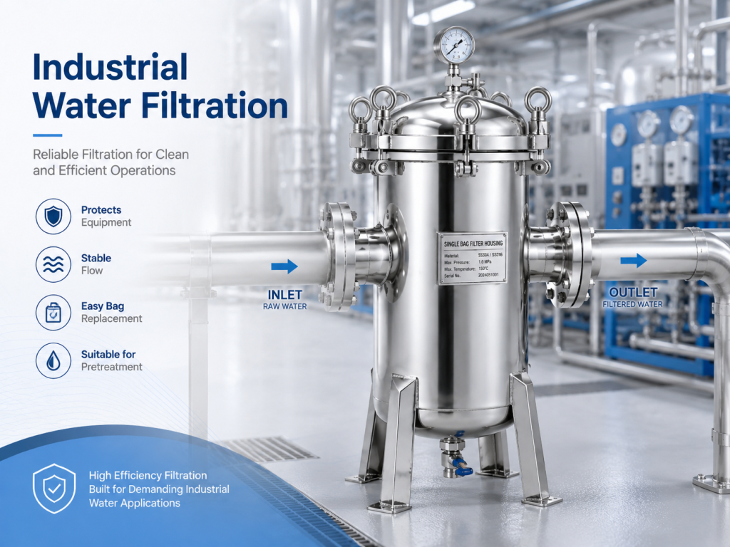 How Much Does a Stainless Steel Single Bag Filter Housing Cost?