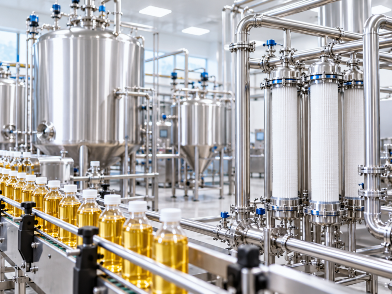 food and beverage process filtration application
