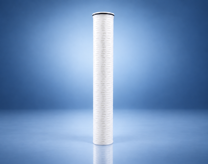 high-flow filter cartridge for industrial liquid filtration