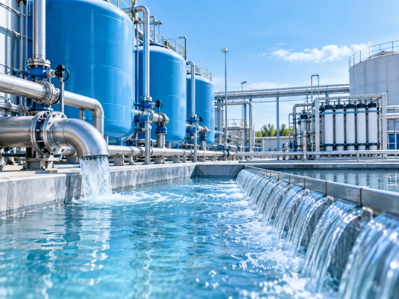 industrial water treatment filtration application